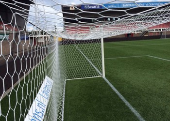 Knooploos hexagonaal voetbalnet senior