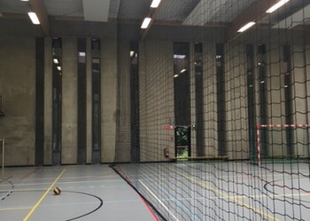 Afschermingsnetten, Sporthal Ekeren