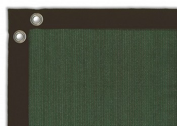 winddoek standard 180 Landscape green met zwarte band
