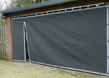 Verandadoek/zeil shadow comfort Deep Grey