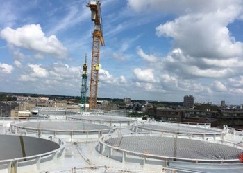 tijdelijke Veiligheidsnetten Hoog Catharijne Utrecht Centraal Station