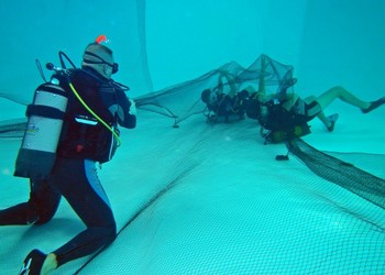 polyethyleen net zwembad