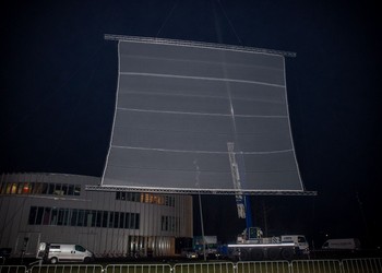 Lasershow 50 jaar Bijlmer