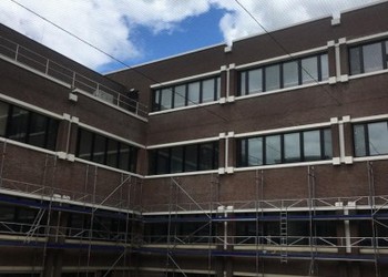 Drone netten Stadscampus Enschede