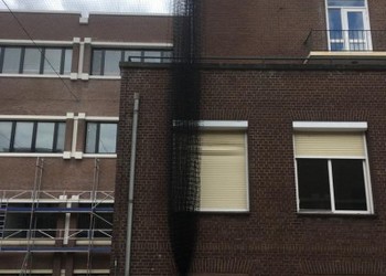 Drone netten Stadscampus Enschede