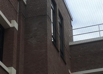 Drone netten Stadscampus Enschede