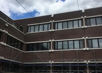 Drone netten Stadscampus Enschede