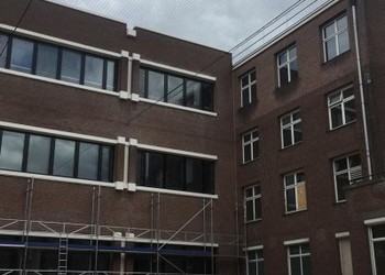 Drone netten Stadscampus Enschede