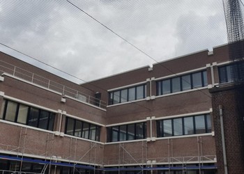 Drone netten Stadscampus Enschede