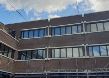 Drone netten Stadscampus Enschede