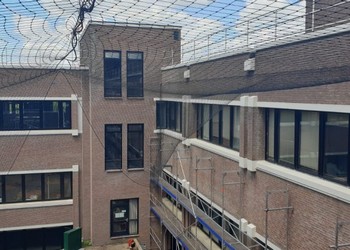 Drone netten Stadscampus Enschede