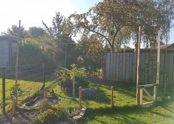 polyethyleen geknoopt 7x7 cm. 1,3 mm. Jim Visser