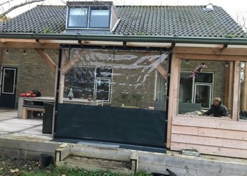 Verandazeil PVC Dennis Nieuwkoop