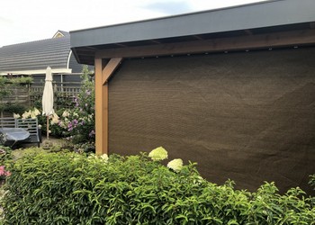 Verandadoek shadow comfort Japanese brown Sporttherapie Marga 