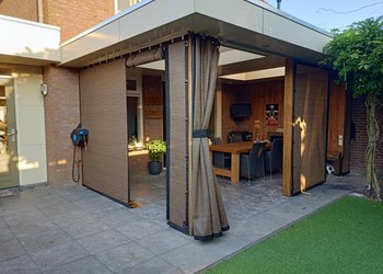 Verandadoek Shadow Comfort japanese brown Nicky Kuipers