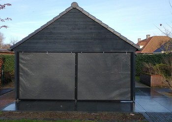 Verandadoek Shadow Comfort Deep Grey Fam. Nooijens