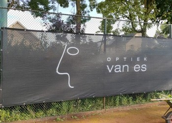 Tennisdoeken zwart TC Groenendaal 