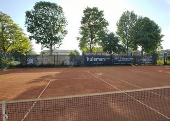 Tennisdoeken zwart TC Groenendaal 