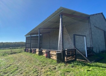 PE geknoopte netten pannakooi domaine de pamadera Frankrijk