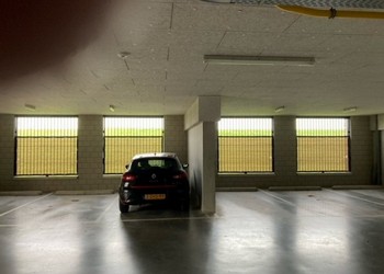 Winddoek japanese brown Shadow Comfort parkeergarage horst3 Druten