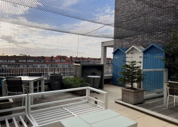 kattennetten PE 4x4 cm, 3 mm. Fam Roozendaal Den Haag