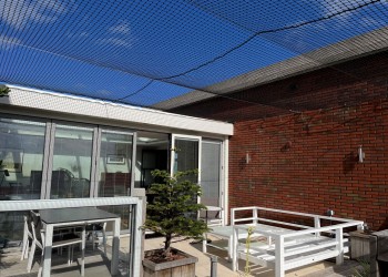 kattennetten PE 4x4 cm, 3 mm. Fam Roozendaal Den Haag