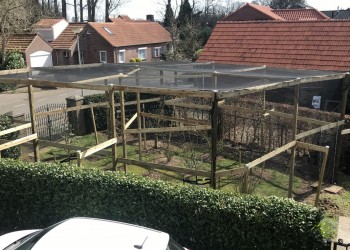Volière/dierenren