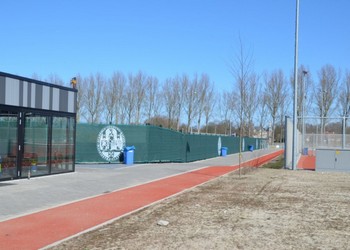 Winddoek Sportcomplex Universiteit Leiden