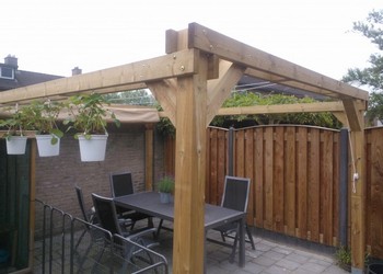 wavesail + pergola