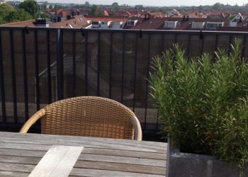 Schaduwdoek / windbreekgaas tbv balkon