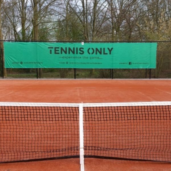 tennisdoek lichtgroen 2x12 meter