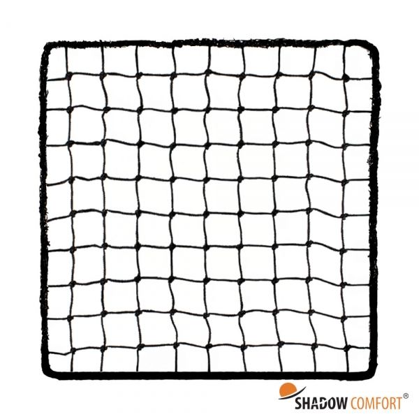 Geknoopt net maas 5,0x5,0 cm draaddikte 3 mm