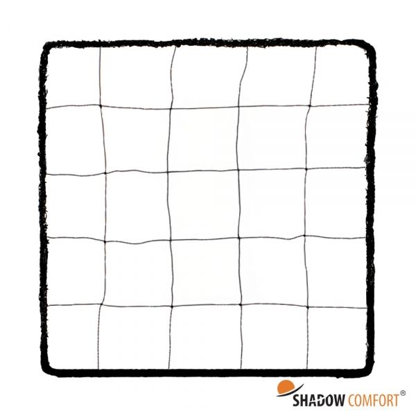 Geknoopt net maas 10,0x10,0 cm draaddikte 1,3 mm
