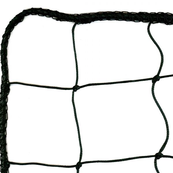 polyethyleen geknoopt net, 12x12 cm., draaddikte 5 mm.
