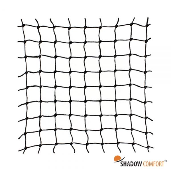 Geknoopt net maas 5,0x5,0 cm draaddikte 3 mm