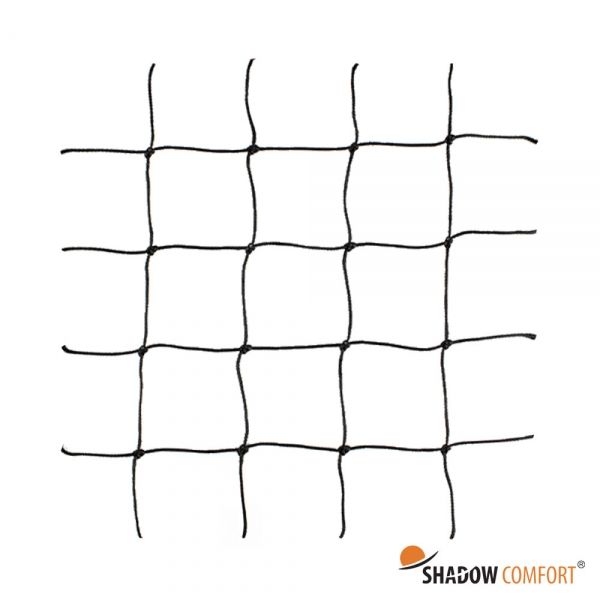 Geknoopt net maas 10,0x10,0 cm draaddikte 3 mm