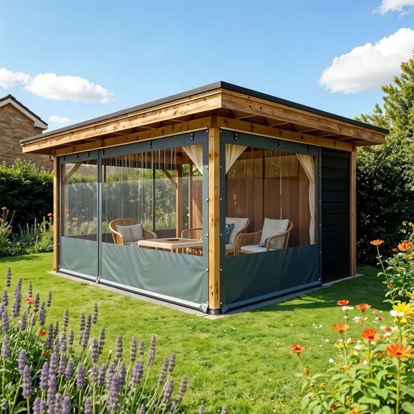 Verandazeil/doek type 1