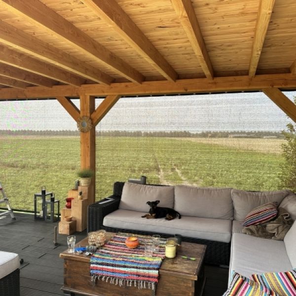 verandadoek shadow comfort japanese black F. Otto