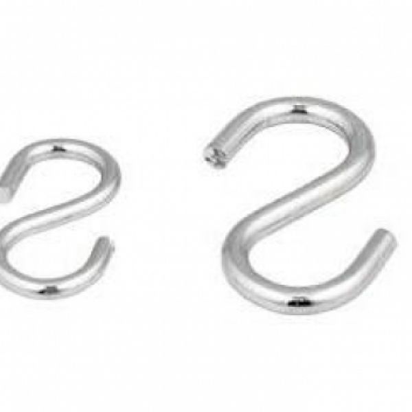 S-haak ijzer verzinkt