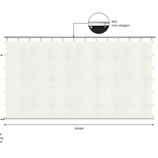 verandazeil type 2, Shadow Comfort Mineral White