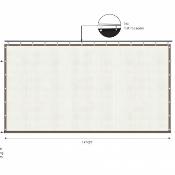 verandazeil type 2, Shadow Comfort Mineral White