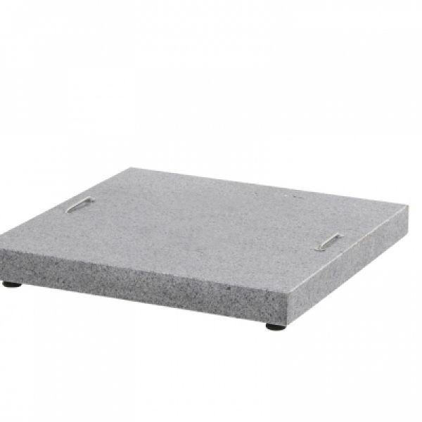 Parasolvoet Graniet anthracite 125 kg.  (aanbevolen voor bij de kust)