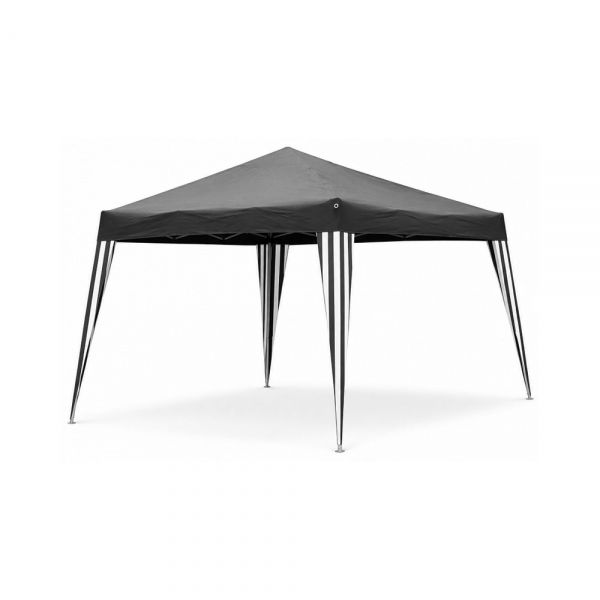 Partytent Easy Up 3,00 x 3,00 meter Antraciet/Wit