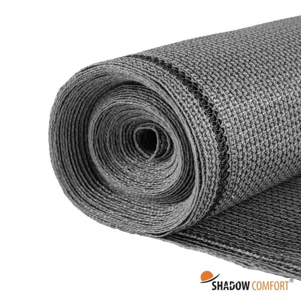 Winddoek Budget 160gr Black Smoke