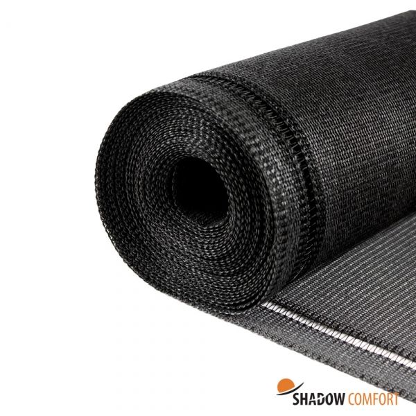 Winddoek Unique 300gr DuoColor Carbon Black