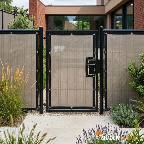 Tuinpoort maatwerk Tender Taupe