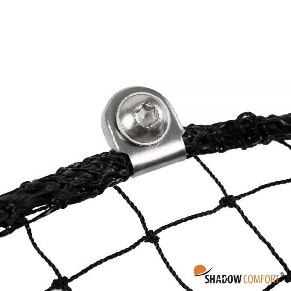 Bevestiging Spanstaafhouder met Tellerkopschroef (voor hout) - Shadow Comfort