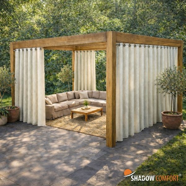 Buitengordijn Sahara Sand