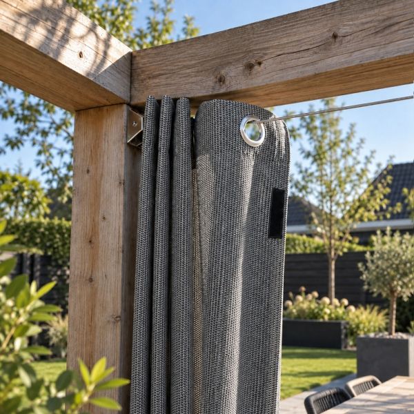 Buitengordijn Shadow Comfort Cool Grey