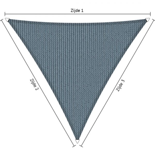 shadow comfort schaduwdoek extrablock 320 dove blue